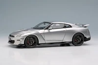 Make Up EM773A 1/43 Nissan GT-R Premium Edition 2025 Silber Modellauto Eidolon