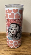 Dolly Parton Stainless Steel Skinny 16 oz. Tumbler 