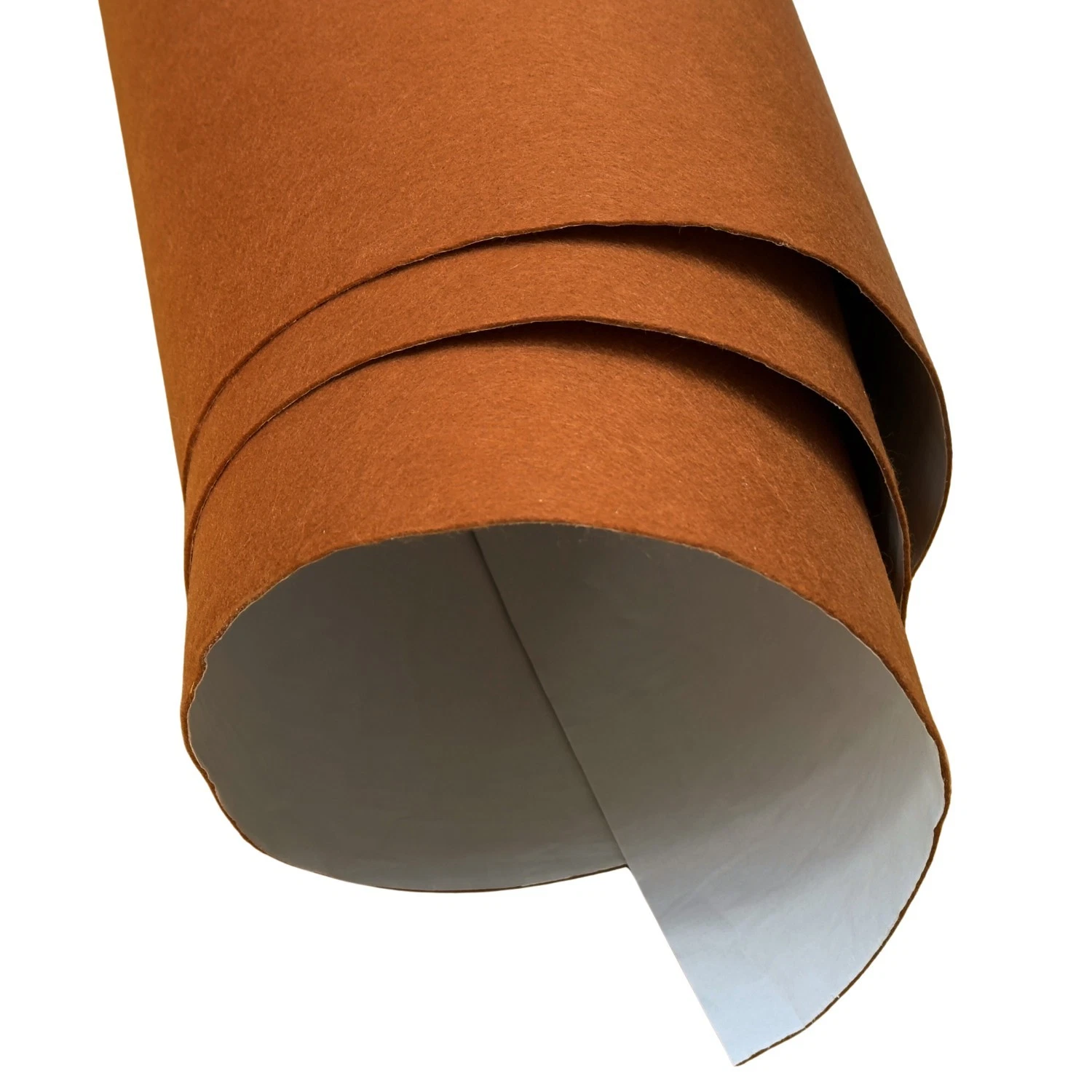 Plain sticky back felt material for displays, notice boards and model making