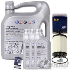 ÖLFILTER + 8L ORIGINAL VW ÖL 2.5 TDI+2.8+3.2 V6 passend für AUDI A3 TT GOLF 4 T5
