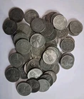 1 Roll Of 50 1943 Steel Wheat Penny's