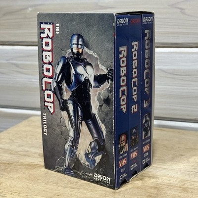Vintage 1993 Robocop 1, 2 and 3 VHS Original Orion Release Trilogy