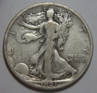 1921-S Liberty Walking Silver Half Dollar  - See Pics - No Reserve!