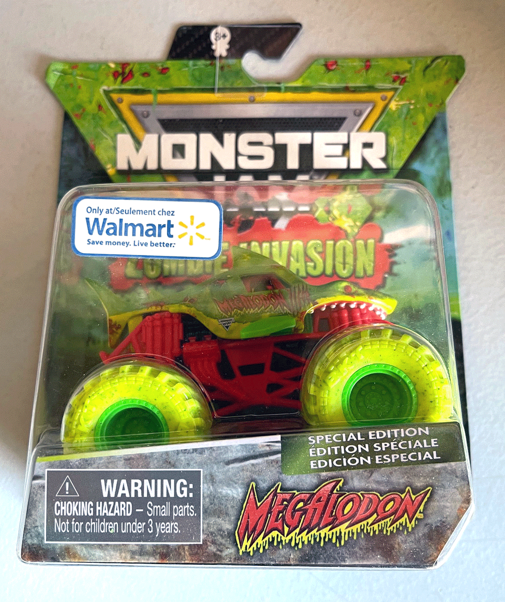 Monster Jam Megalodon Zombie Invasion Walmart Truck | eBay