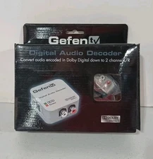 Gefen TV  GTV-DD-2-AA Digital Audio Decoder - NEW, OPEN BOX