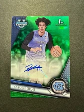 2023-24 Bowman U Chrome 1st Zayden High Green Refractor /250 #BCPA-ZH Auto UNC