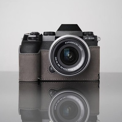 For Fujifilm X-S10 XS10 Camera Bag Leather Dock Case Base Protection Cover shell
