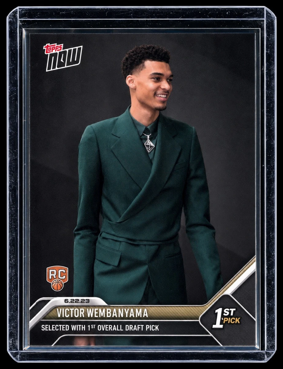 25+ Topps Now Draft - Victor Wembanyama #D-1 2023 for sale