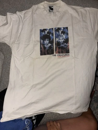 Vintage The Creatures Concert T Shirt Size L/XL 1980s Goth P 1980s vintage concert t-shirt, vintage, size XL, single stitch, B+ condition