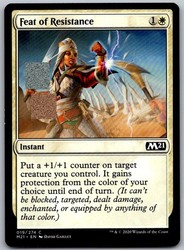 Feat of Resistance #19 Core Set 2021 MTG Common