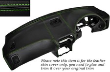 GREEN STITCH DASH DASHBOARD LEATHER COVER FITS HONDA INTEGRA DC2 93-01