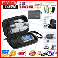 Durable EVA TENS Unit Case with Easy Carry Hand Strap - Waterproof & Shockproof