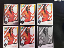 Black White FOIL jyllissa Harris rookie card base 2023 parkside nwsl vol 1