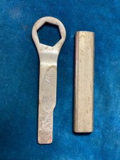 Original Honda Motorcycle Factory Tool Kit 27mm Box Wrench And Extension Handle