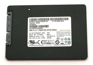 Samsung MZ-YTY2560 SATA-SSD 256GB 2.5 Zoll SSD Festplatte /PV273