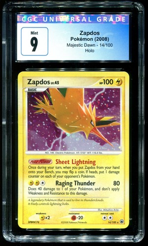 Zapdos graded CGC 9 for sale on eBay