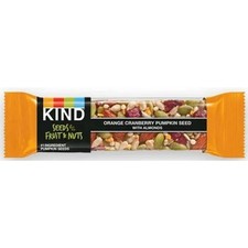 6x Kind Seeds Orange Cranberry Pumpkin Seeds Bark Healthy Snack Bulk Lot 1.4oz 40.90 per gallon