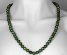 Nephrite Jade Necklace Handmade A