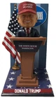 Donald Trump  Let's Go Brandon Hat President White House Podium Bobblehead