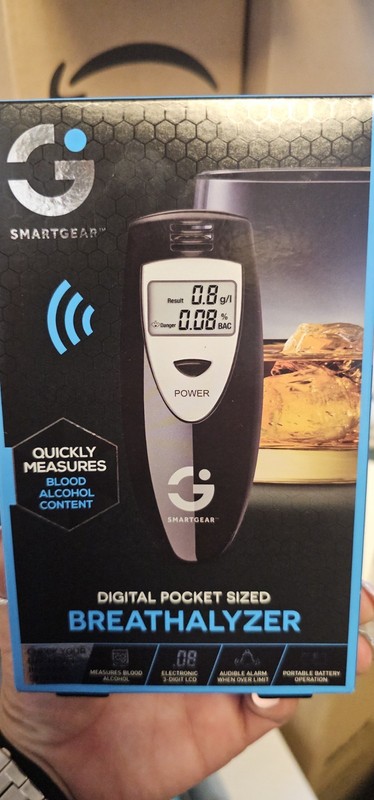 SmartGear Digital Pocket Sized Breathalyzer-NIB-FAST SHIPPING