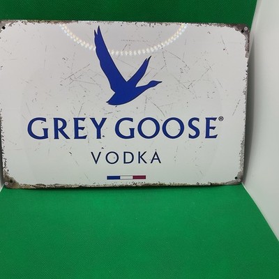 Grey Goose Vodka- Metal Sign for Bar/Man Cave/Garage/Game Room/Office