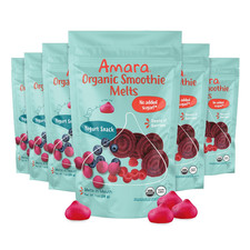 Smoothie Melts - Beets n' Berries- Organic Baby Snacks w/ Fruits Veggies - Pla