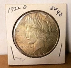 New Listing1922 D Peace Dollar – Circulated VF Details 90% Silver US Coin C-031