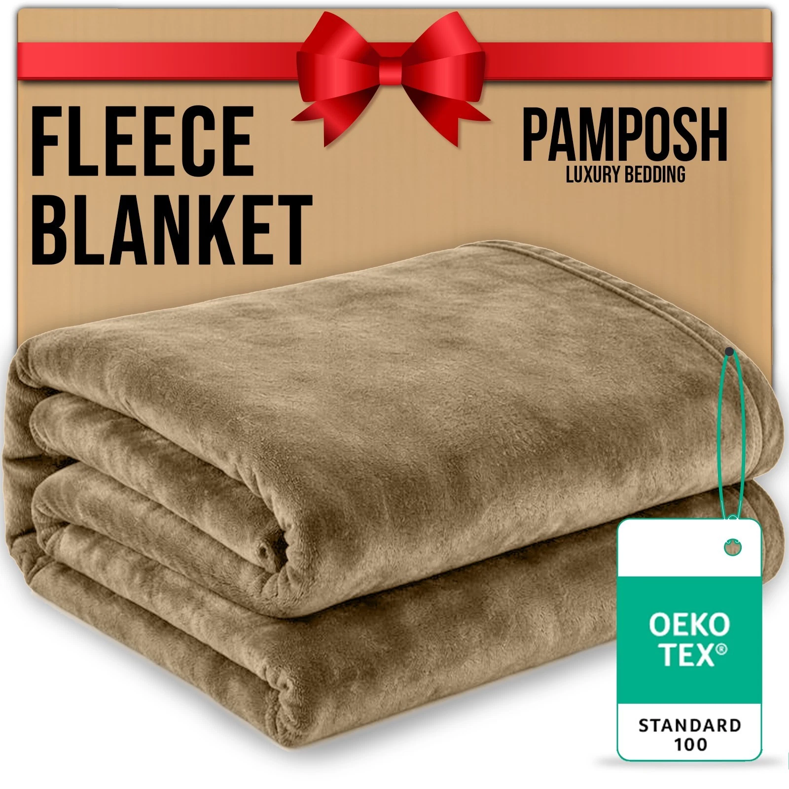 Pamposh Flannel Fleece Blanket - Lifestyle Image