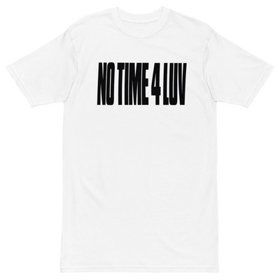 No Time 4 Luv Underground Parody T Shirt Grunge Y2K Goth Emo Archive Opium