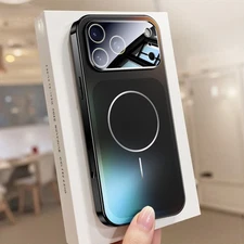 Magnetic Matte Slim Camera Lens Protector Cover For iPhone 17 Pro Max 16 15 14