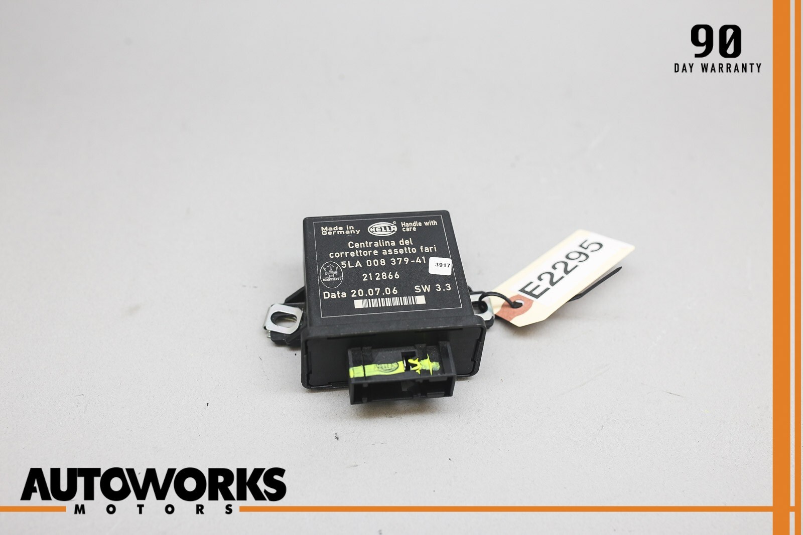 03-08 Maserati Quattroporte M139 HID Xenon Headlight Control Module OEM