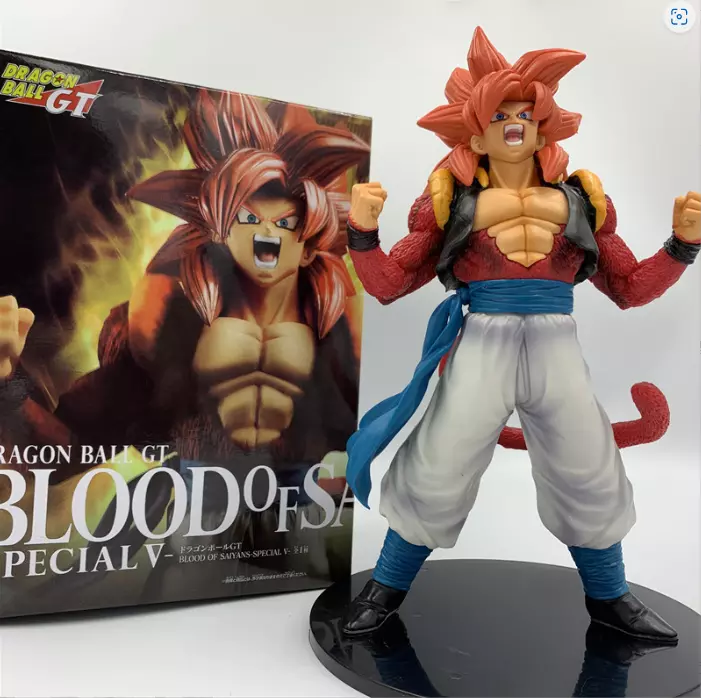 Dragon Ball GT SSJ4 Goku Figure Super Saiyan 4 Anime Figures 30cm