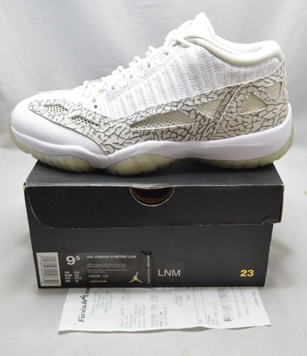 2015 Air Jordan 11 Retro Low Cobalt Size 9.5 306008 102 With Receipt