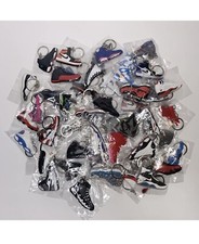 20 Pieces 2D Sneaker Keychain Wild Variety Pack Jordan  s Yeezy Keychains.