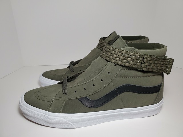 vans sk8 hi reissue green
