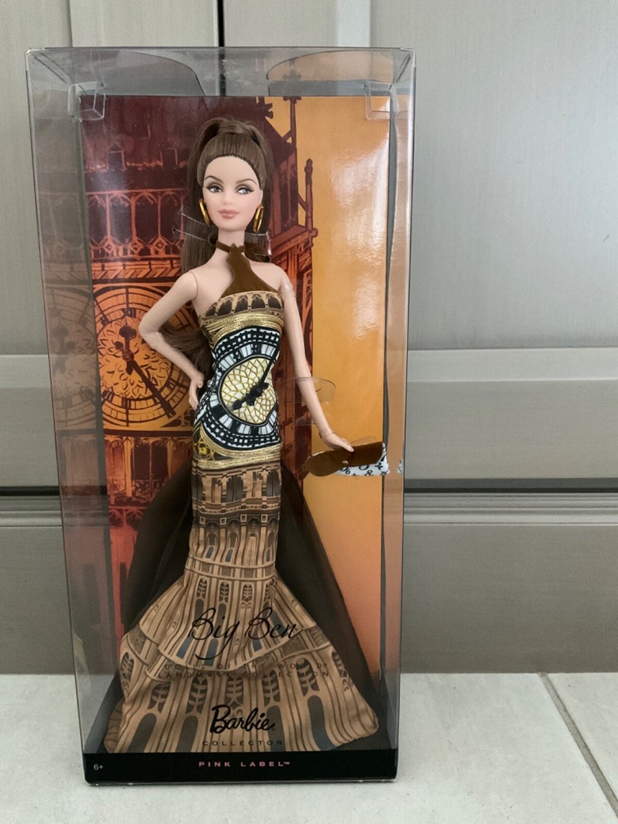 Barbie-Big Ben -Dolls Of The World-Landmark Collection- Pink Label