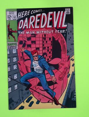Daredevil #51 Vol. 1 1969 Marvel Comics 8.0 Comic Book J19-226