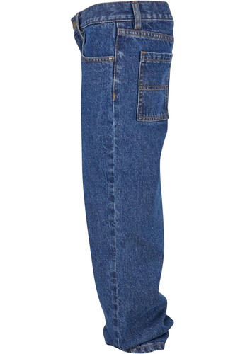 Urban Classics Kids Boys 90's Jeans Children Baggy Pants Cotton Casual New - Picture 2 of 12