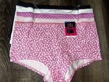 Maidenform  5-Pair Womens Boyshort Underwear Cotton Blend Multicolor B  M/6