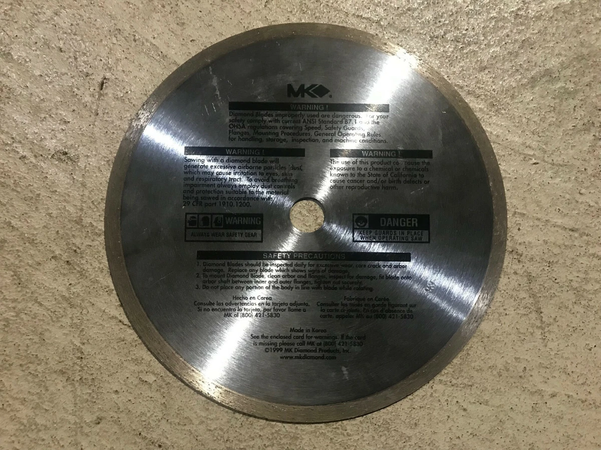 Mk diamond blade deals