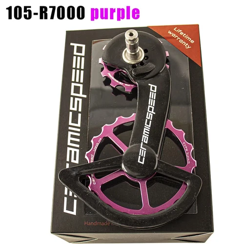 Road Bike Ceramic Bearing Guide Wheel Rear Pulley Axs Transmis 105/R7000 R800 - Picture 34 of 40