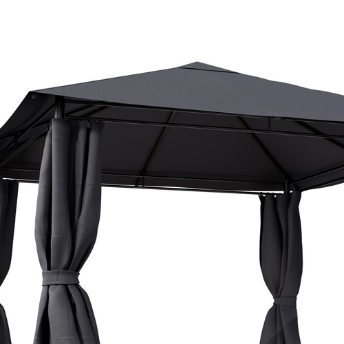 Metal Pergola Garden Party Gazebo Canopy Sun Shade Outdoor Patio Poolside Awning - Picture 77 of 168