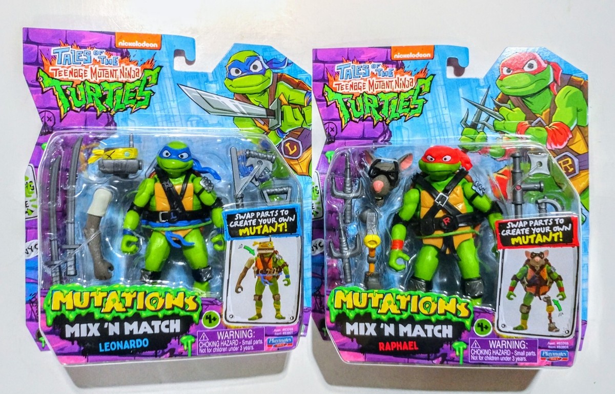 NEW 2024 Teenage Mutant Mayhem Ninja Turtles Mutations Mix and