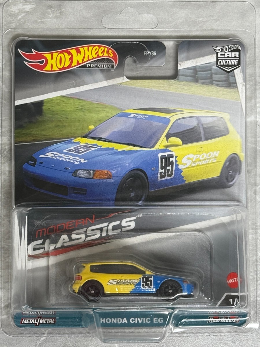 5台セット　ホットウィール　モダン クラシックス　HONDA CIVIC EG 2023 Hot Wheels Modern Classics Honda Civic EG , Free shipping