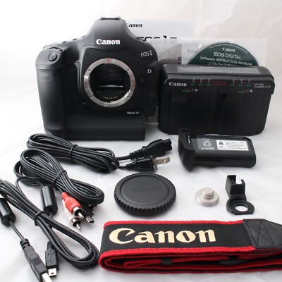 [Top mint] Canon EOS-1D Mark IV Digital SLR Camera Shutter count : 5842 #3502