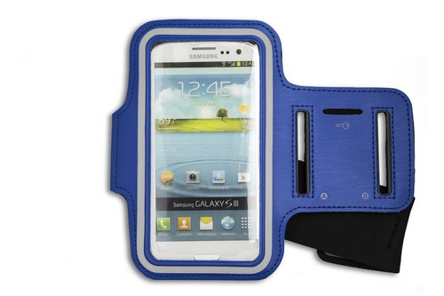 Samsung S5, HTC One M7 Premium Quality Sports Armband for Jogging, Running, Gym - Picture 7 of 10