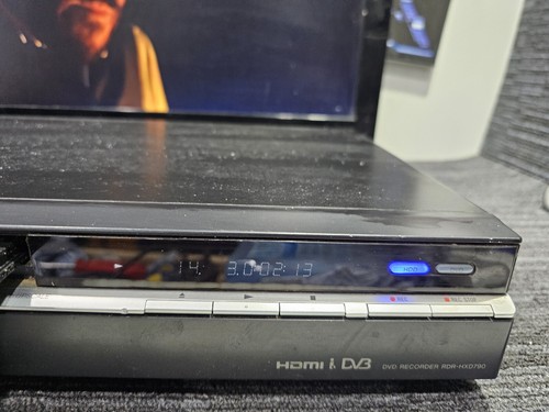J1586 Sony RDR-HXD790 120GB HDD DVD Recorder HDMI Working But Won't Read Dvds - Picture 9 of 13