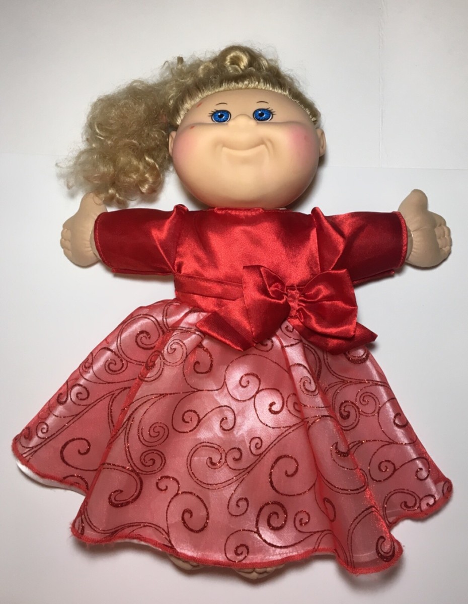 Cabbage Patch Kids Doll Red Dress Holiday Limited Edition Target Exclusive  2012 | eBay