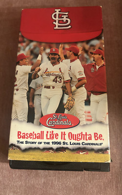 Baseball Like It Oughta Be Story of the 1996 St. Louis Cardinals (VHS Tape)