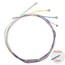 New Opera Perlon Violin Strings 4/4, Medium Gauge,Full Set Ball End G,D,A,E 